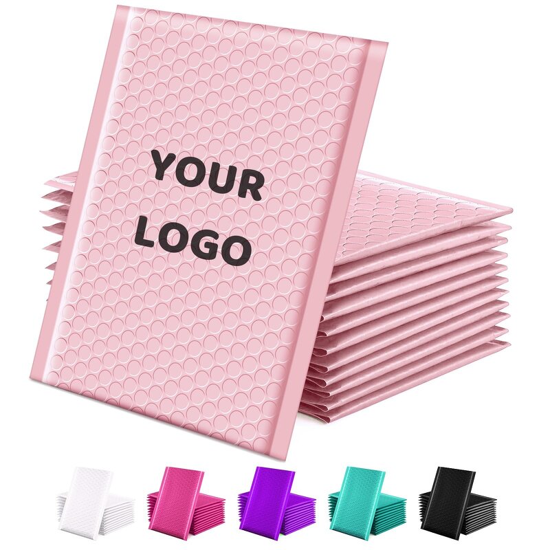 Bubble Mailers Manufacturer - YC Custom Logo OEM/ODM Poly Envelope Waterproof Plastic Packaging Shipping Bubble Shipping