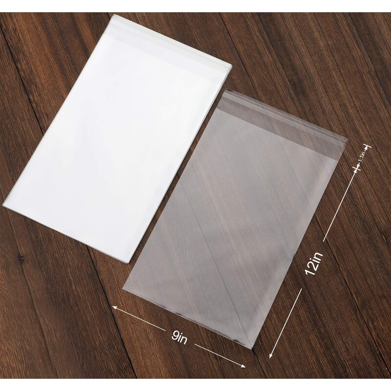 OPP Bag Manufacturer - YC Customized Logo Transparent Self Adhesive Resealable Polypropylene Plastic for Food Packaging