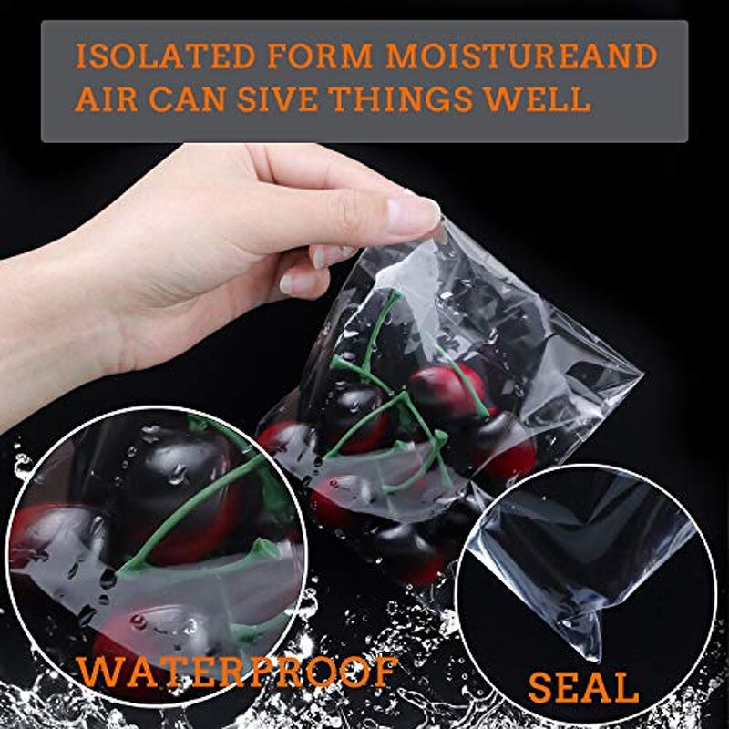 OPP Bag Manufacturer - YC Customized Logo Transparent Self Adhesive Resealable Polypropylene Plastic for Food Packaging