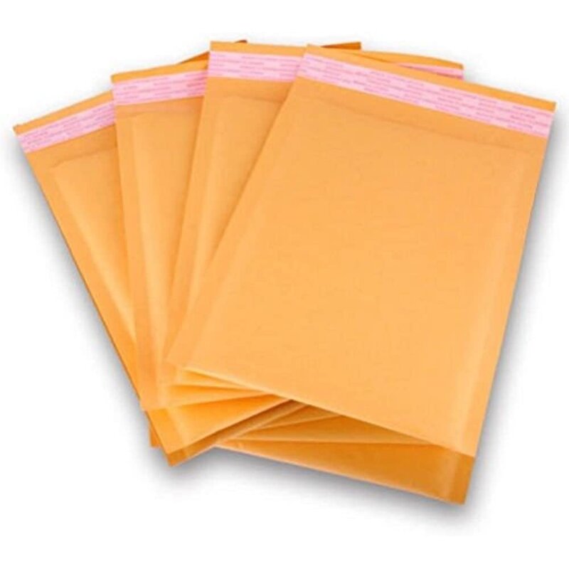 Bubble Mailing Bag Manufacturer - YC Eco-Friendly Pouch Courier Envelopes Shipping Brown Kraft Paper With Logo