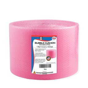 Bubble Film Wrap Manufacturer - YC Factory Cheap Pink Sheets Roll Shipping Customised Air Thickened Shockproof Packaging Mail