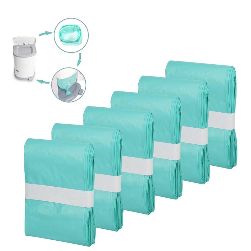 Diaper Pail Liners Manufacturer - YC Custom Large Capacity Odor Control Leak Proof Refill Film Nappy Bin Refill Plastic Disposal