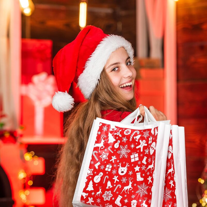 Shopping Bag Manufacturer - YC Custom Recyclable LDPE/HDPE Tote Retail Gusset Plastic Packaging with Soft Loop Handles for Gift