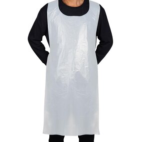 Plastic Apron Manufacturer - YC High Quality Cleaning Polyethylene Medical Protective Sleeveless Waterproof PE With White Color Packing