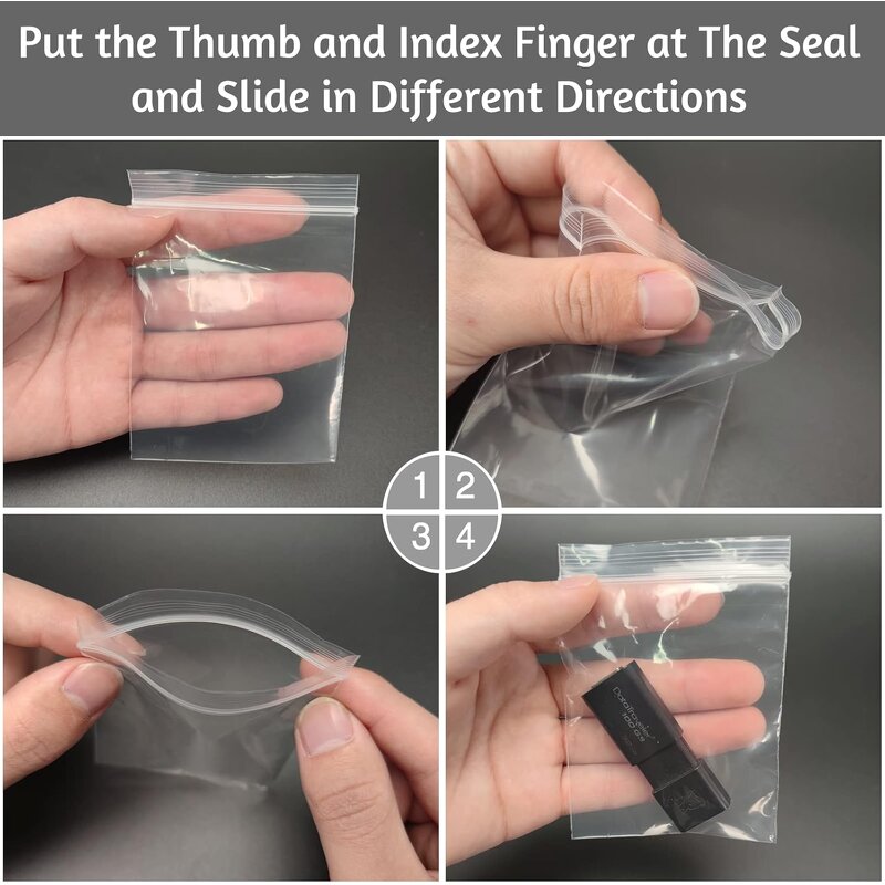 Frosted Ziplock Bags Manufacturer - YC Factory Customized Printing Logo Plastic Pouch Biodegradable Small Packaging Zipper