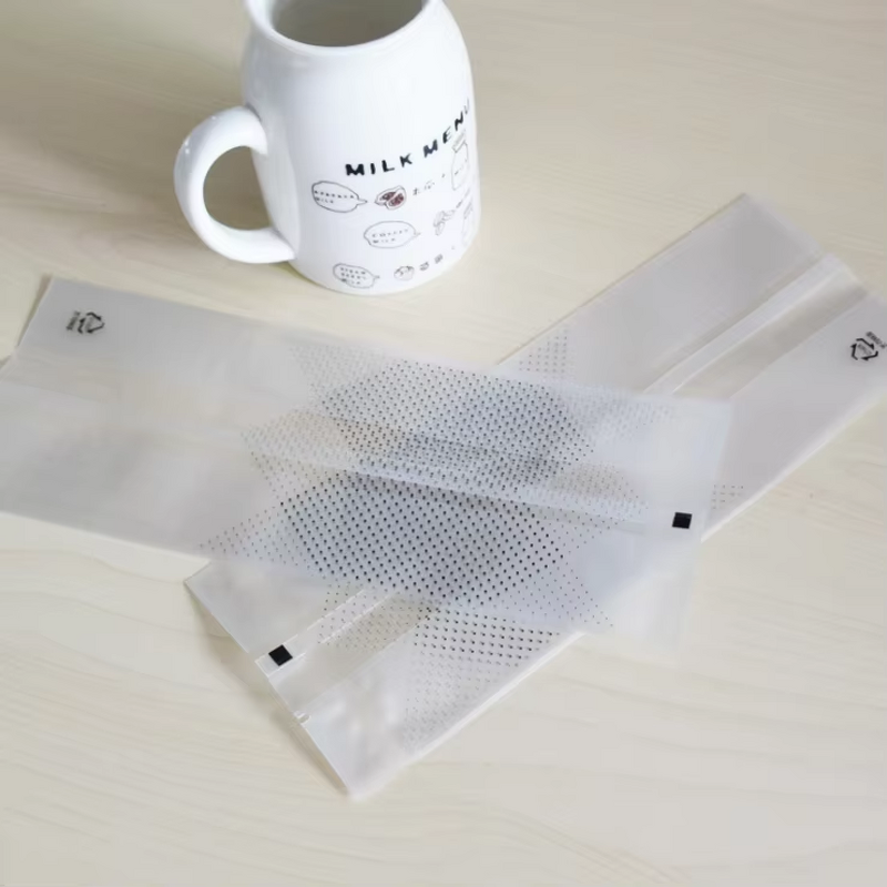 Cellophane Bags Manufacturer - YC Transparent Plastic With Hand Made Stickers for Cookie Cake Wrapping Bread Packaging Stand up