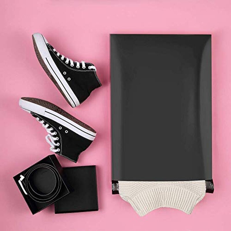 Black Poly Shipping Bags Manufacturer - YC Strong Thick Mailing Envelopes Self Sealing Adhesive Boutique Packaging Postal for Clothing