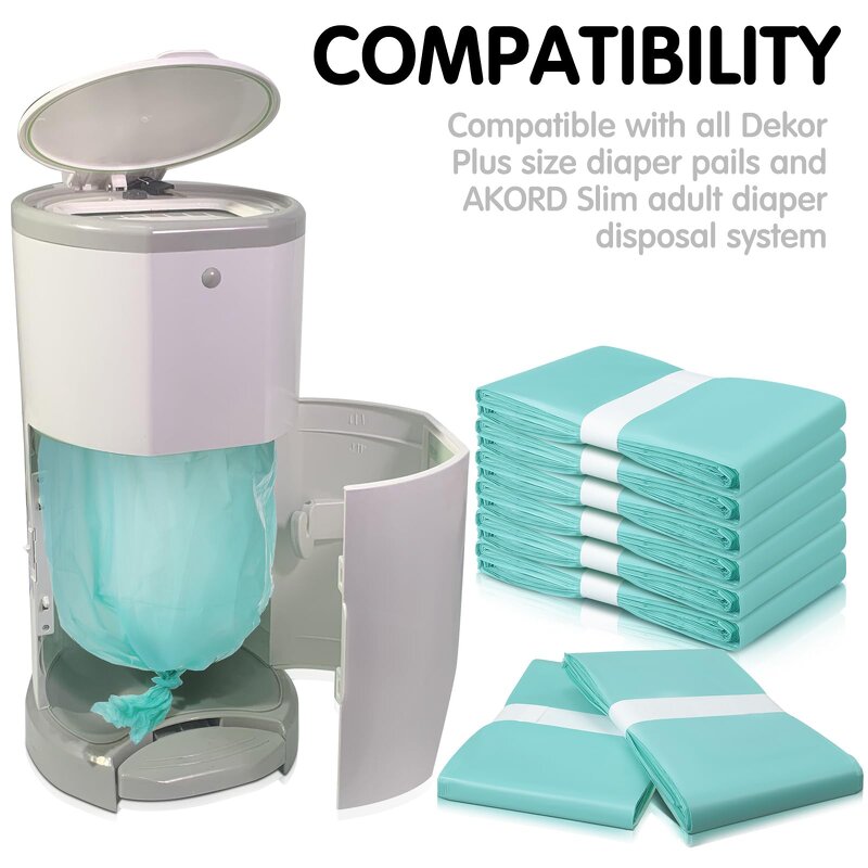 Diaper Pail Refill Bags Manufacturer - YC Hot Sale for Nappy Bins 4.5 m Proof Refill Biodegradable Baby