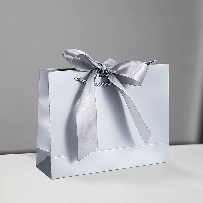 Paper Shopping Bag Manufacturer - YC Luxury Gift Packaging Custom Printed Logo Cardboard for Shoes Clothing Gift Carrier