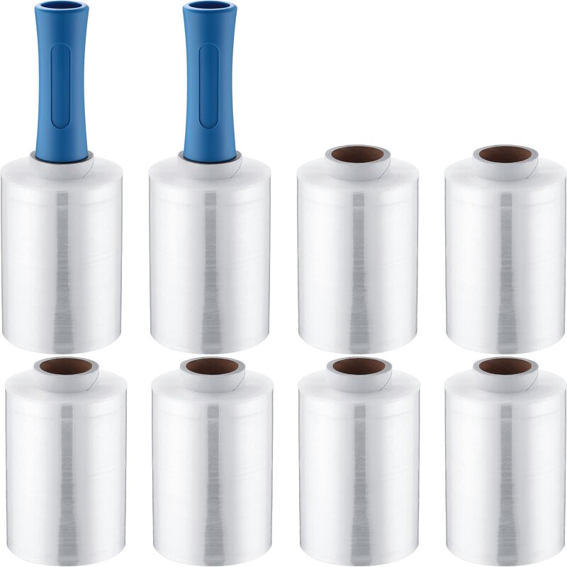 Stretch Wrap Roll Film Manufacturer - YC Wholesale Food Grade LDPE Soft Plastic Pallet Packing Shrink for Hand Machine Use