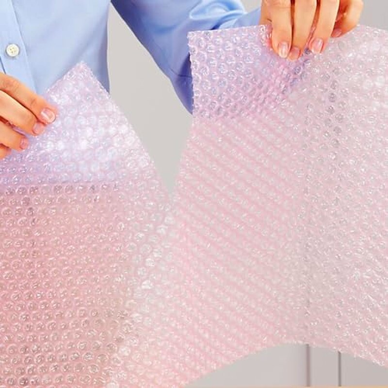 Bubble Film Wrap Manufacturer - YC Factory Cheap Pink Sheets Roll Shipping Customised Air Thickened Shockproof Packaging Mail