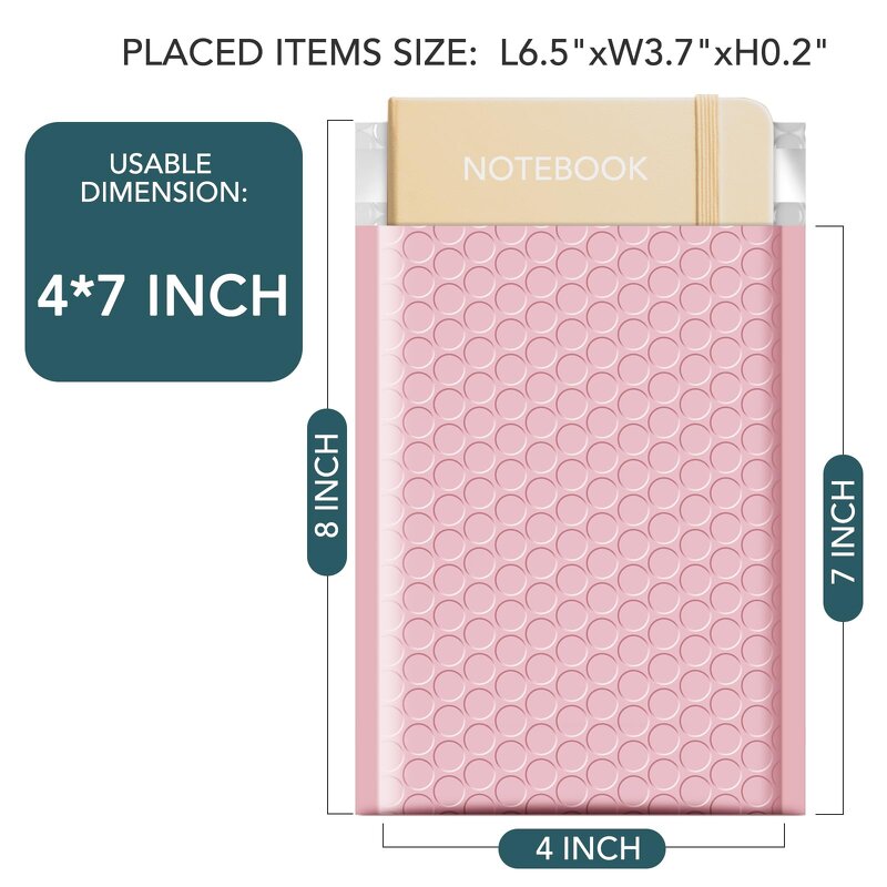 Bubble Mailer Manufacturer - YC Factory Price Eco-Friendly Recycled Shipping Plastic Padded Custom Postage Pouch Poly Envelope