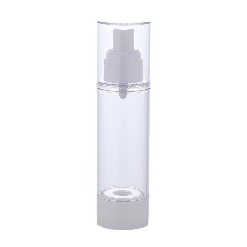 Double Tube Plastic Bottle Manufacturer - YC Luxury Empty Customized Cosmetic Packaging Jar Facial Care Vacuum Spray Lotion Airless Pump