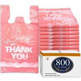 T Shirt Plastic Bags Manufacturer - YC Customized Thank You Grocery Biodegradable Shopping Take Away Vest Plastic