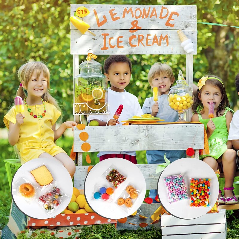 Clear Plastic Bags Manufacturer - YC Factory Promotional Cheap Bakery Candy Cookie Food Transparent Self Adhesive Sealing OPP Packaging