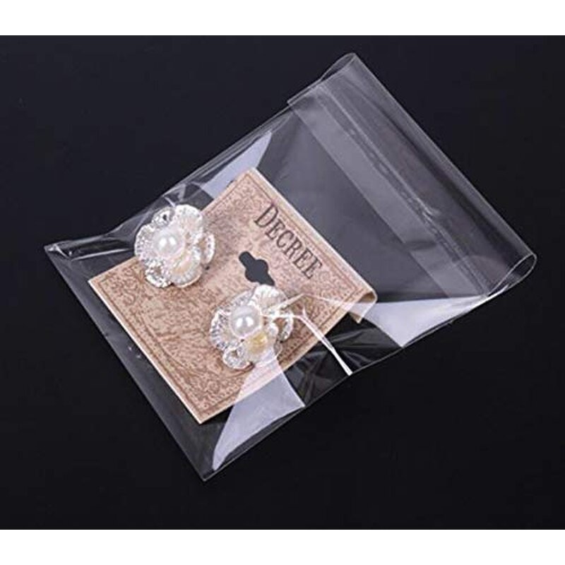 Biodegradable Glass Paper Bag Manufacturer - Custom Printed Transparent Opp Clear Plastic Adhesive Poly Self Seal Cellophane Heat Sealing Food