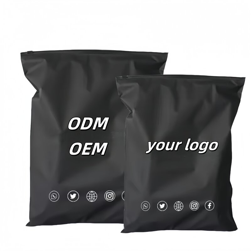 Biodegradable Poly Mailer Manufacturer - Manufacturer Custom Logo Plastic Packaging Mailing Courier Compostable Polymailer Clothes Shipping