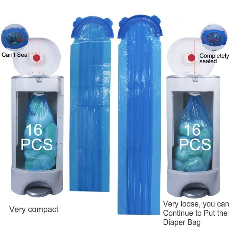 Smell Proof Garbage Bags Manufacturer - YC Degradable Plastic Bucket Trash Waste Replacement Compatible Baby Diaper Refill