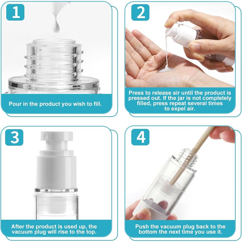 Cosmetic Packaging Bottle Manufacturer - YC Wholesale Empty Lotion Serum 15-100ml Shinning Matte Silver Airless Pump Spray