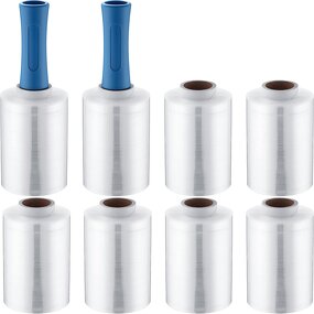 Biodegradable Stretch Film Manufacturer - YC Hot Selling Compostable Transparent PBAT Plastic Mini Hand Use Packaging Wrap Shrink