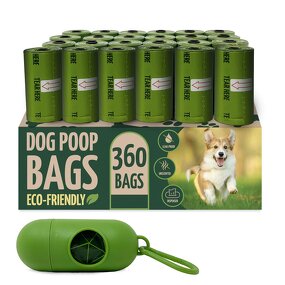 Biodegradable Dog Poop Bag Manufacturer - YC Custom Logo Outdoor Eco Friendly 100% Compostable Plastic Pet Poop Waste