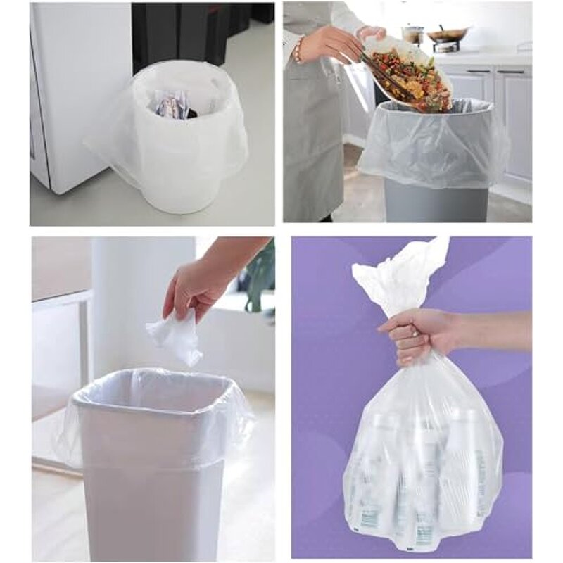 Garbage Bag Manufacturer - YC Custom Household Colorful Different Sizes Compostable Rolls Thick Strong Plastic Trash