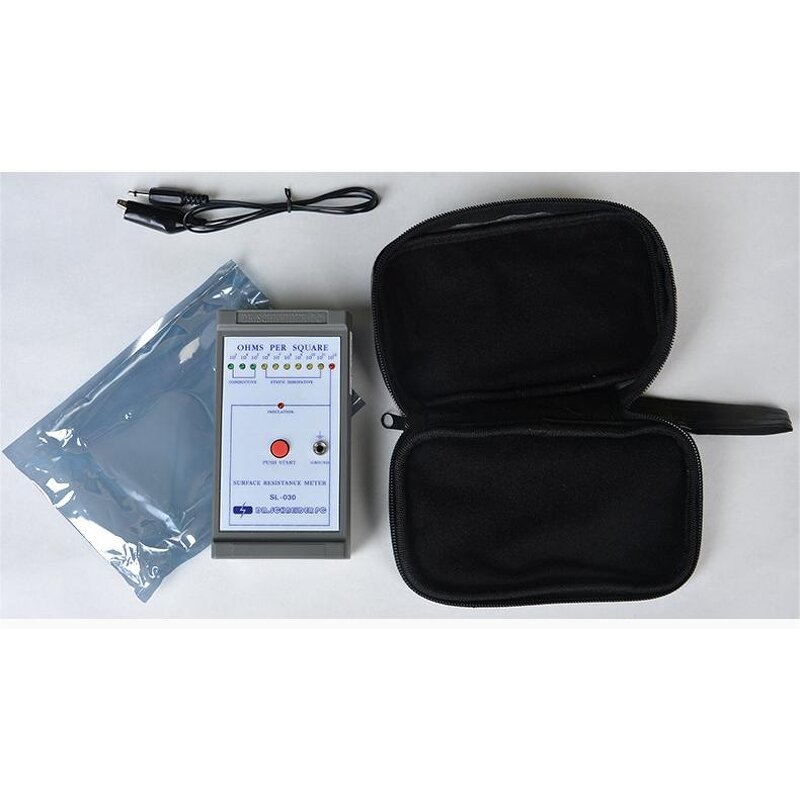 ESD Surface Resistivity Tester Manufacturer - SL-030 High Precision Electric LED Surface Resistivity Meter