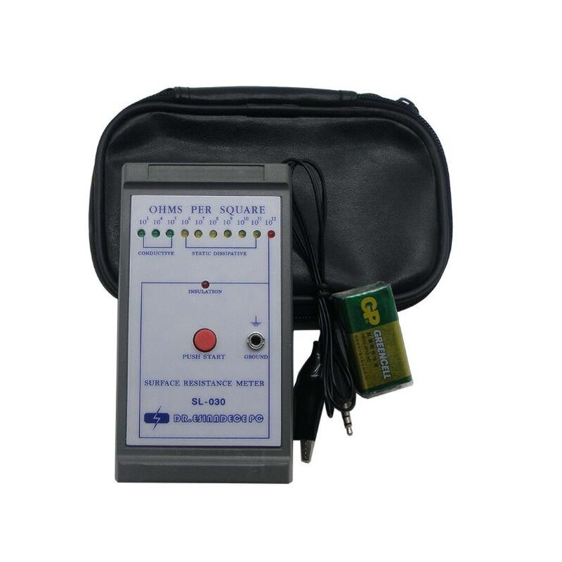 ESD Surface Resistivity Tester Manufacturer - SL-030 High Precision Electric LED Surface Resistivity Meter