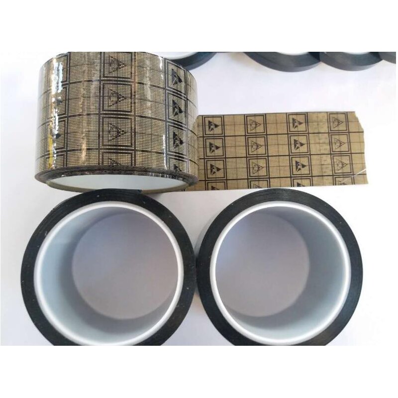 ESD Self Adhesive Tape Manufacturer - Clear Sliver PET Yellow Black Grid EMI Shield Conductive Protective Low Static