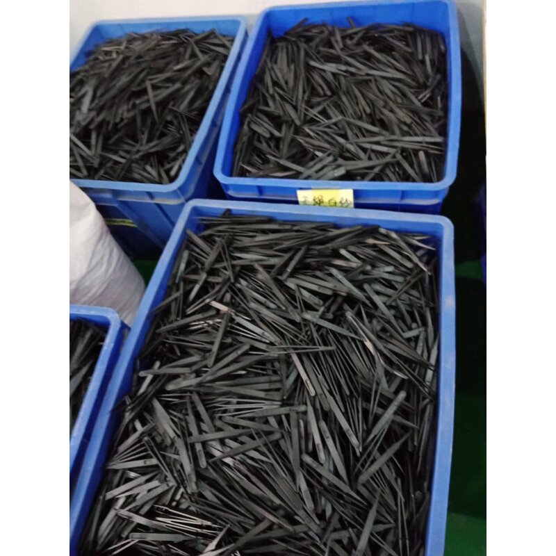 Anti-Static Plastic Tweezers Manufacturer - HYSTIC Black Industrial Laboratory Safety Furniture