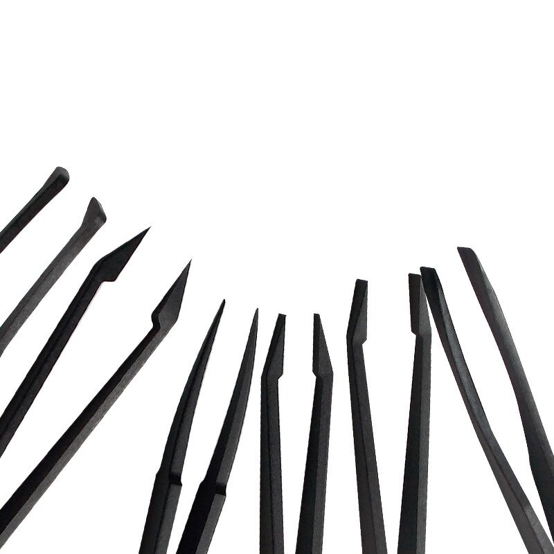 Anti-Static Plastic Tweezers Manufacturer - HYSTIC Black Industrial Laboratory Safety Furniture
