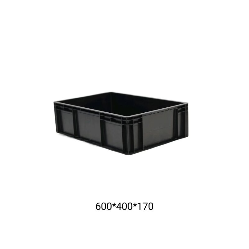 ESD Storage Container Manufacturer - New Black Eco-friendly Light Duty Anti-Static Plastic Pallet Bin