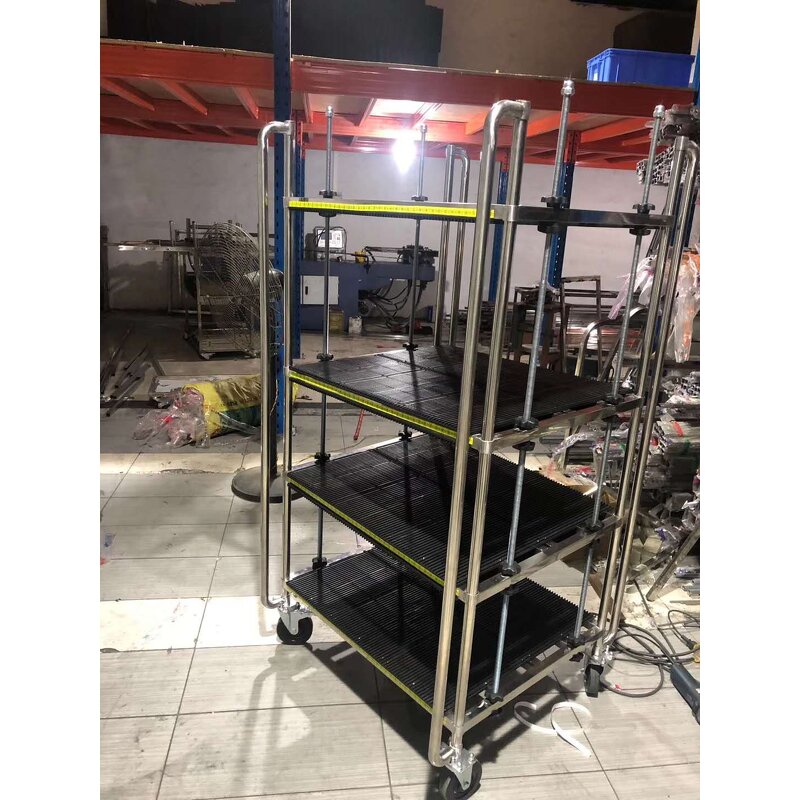 ESD PCB Storage Trolley Manufacturer - SMT Magazine Rack Cart for Circuit Circulation