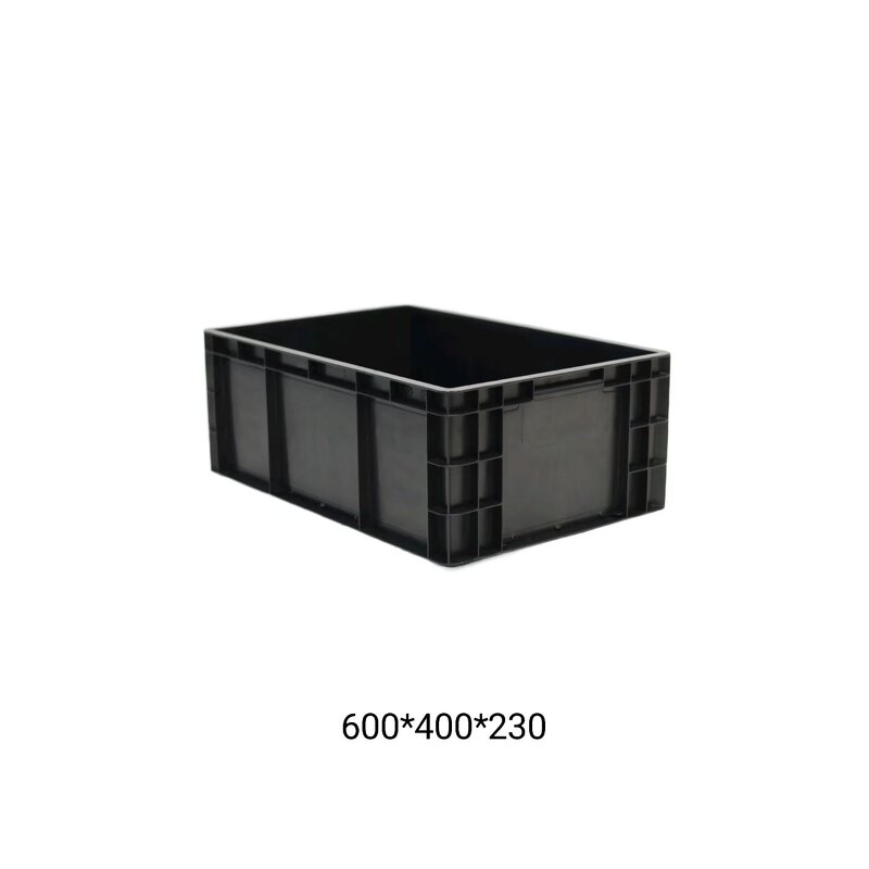 ESD Storage Container Manufacturer - New Black Eco-friendly Light Duty Anti-Static Plastic Pallet Bin