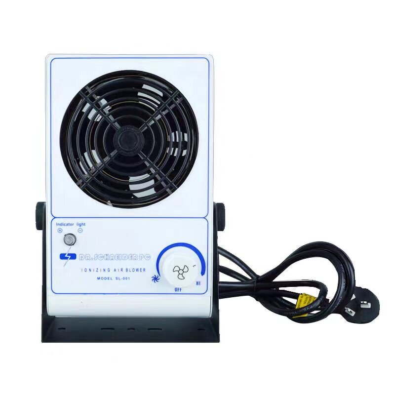 ESD Ionizing Air Blower Manufacturer - Schneider Model SL-001 Industrial AC Desktop Supplier