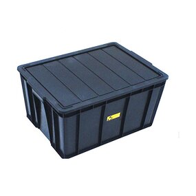 ESD Circulation Plastic Turnover Box Manufacturer - 400x300x230mm Grey Transport Storage