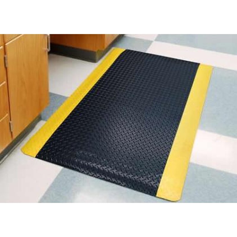 ESD Anti-fatigue Floor Mat Manufacturer - China Factory New Black and Yellow