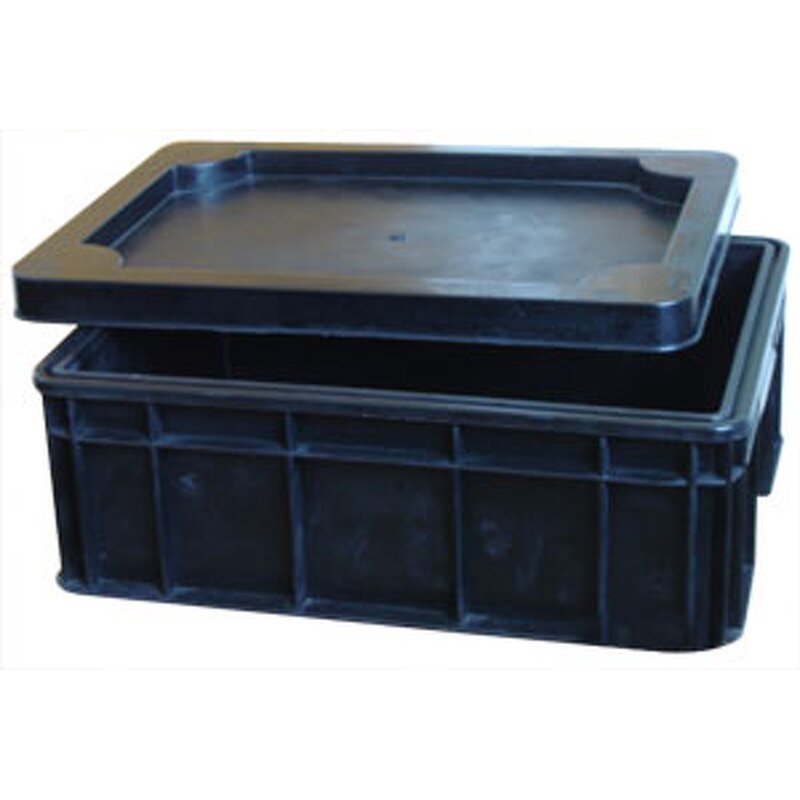 ESD Antistatic Box Manufacturer - Black Electronic Anti-Static Storage Container Tray SMT Rack PCB Packing Component