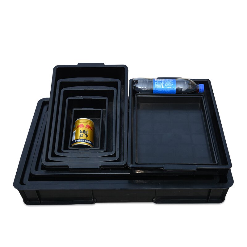 ESD Plastic Tray Manufacturer - for SMT Rack PCB Packing Storage Component Container Conductive Antistatic