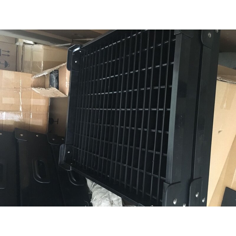 Antistatic Storage Bins Manufacturer - Black Conductive PP Corrugated Folding Hollow Board for ESD Fruits