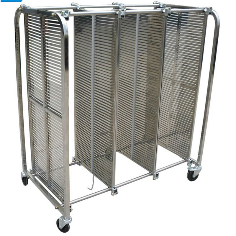 ESD Magazine Rack Manufacturer - SMT Antistatic Electronic Plastic for PCB Storage Cart