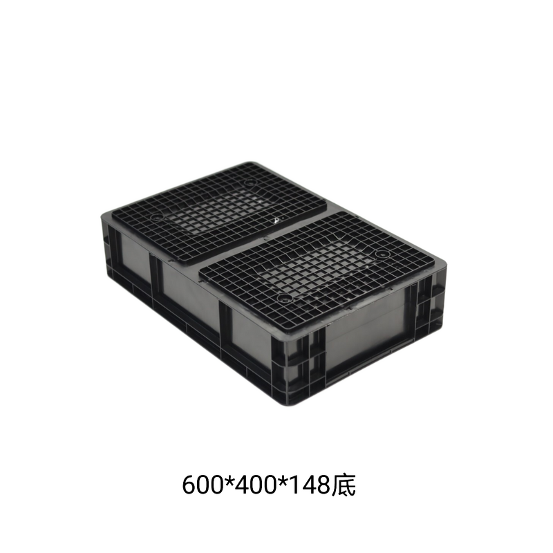 ESD Storage Container Manufacturer - New Black Eco-friendly Light Duty Anti-Static Plastic Pallet Bin