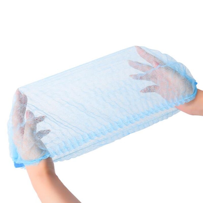 Disposable Head Cover Cap Manufacturer - High Quality Nonwoven Protective White Blue Red Black Bouffant