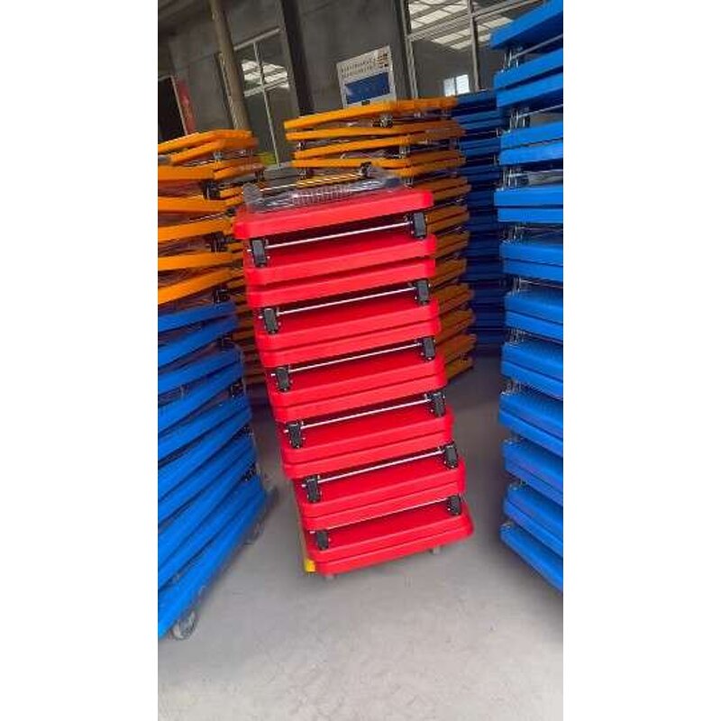 Folding Hand Truck Manufacturer - Platform Trolley Plastic Cart Trolley