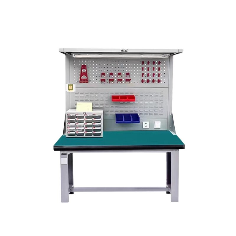 ESD Workstation Manufacturer - Factory Directly Sale Heavy-Duty Electronic Worktable Workbench Durable Plastic