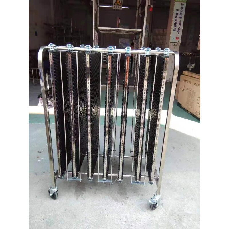 ESD PCB Storage Cart Manufacturer - Conductive Wheel Plastic for PCBA Magazine Trolley
