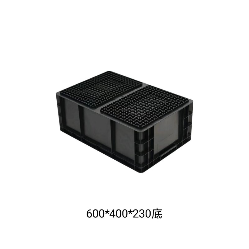 ESD Storage Container Manufacturer - New Black Eco-friendly Light Duty Anti-Static Plastic Pallet Bin