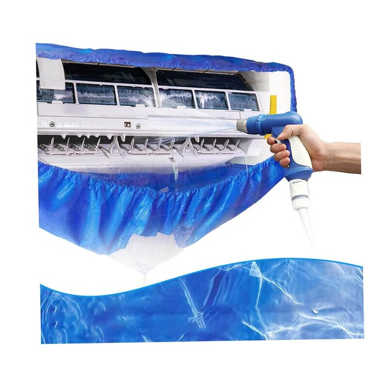 Air Conditioner Cleaning Cover Manufacturer - Q-535 with Hose Waterproof for Split AC