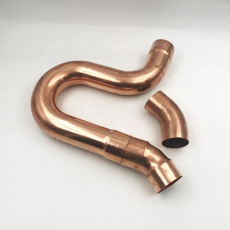 Copper Suction Line P Trap Manufacturer - 2 1/8 CXC for Refrigeration Pipe Fitting
