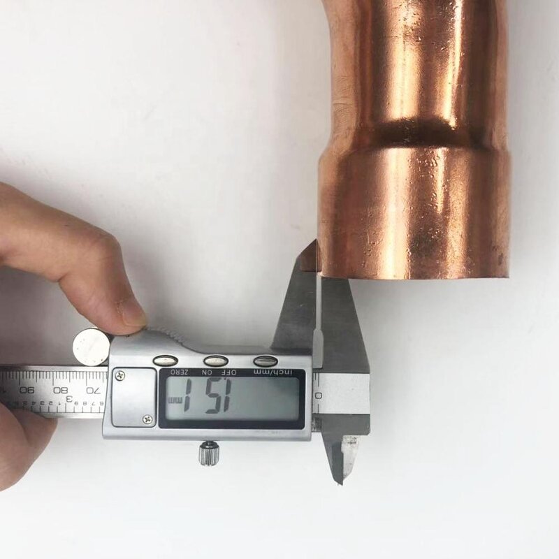 Copper Suction Line P Trap Manufacturer - 2 1/8 CXC for Refrigeration Pipe Fitting